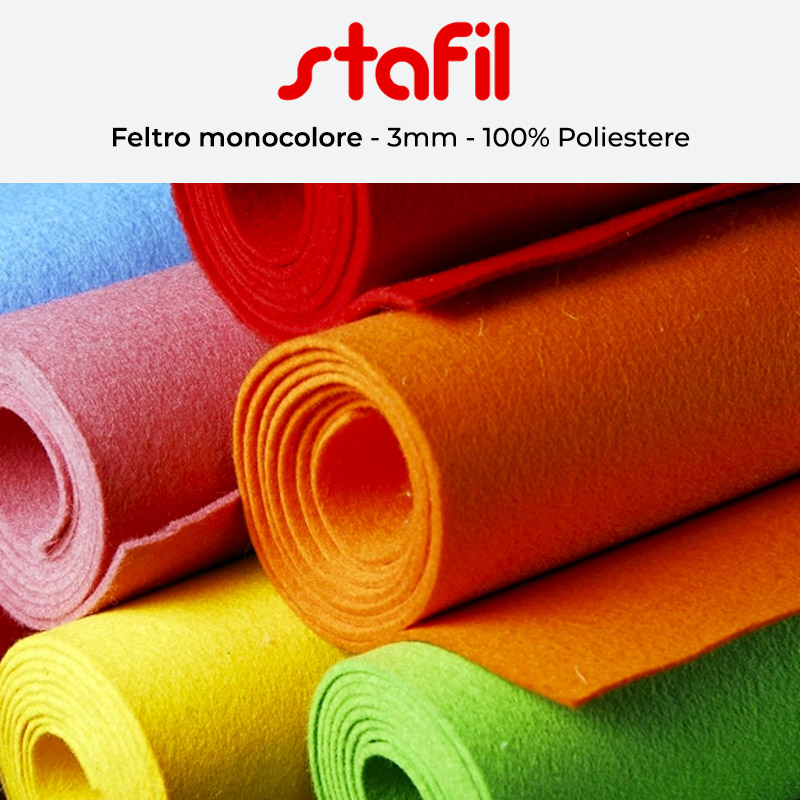 Feltro Monocolore STAFIL (2 x 1 Mt.)