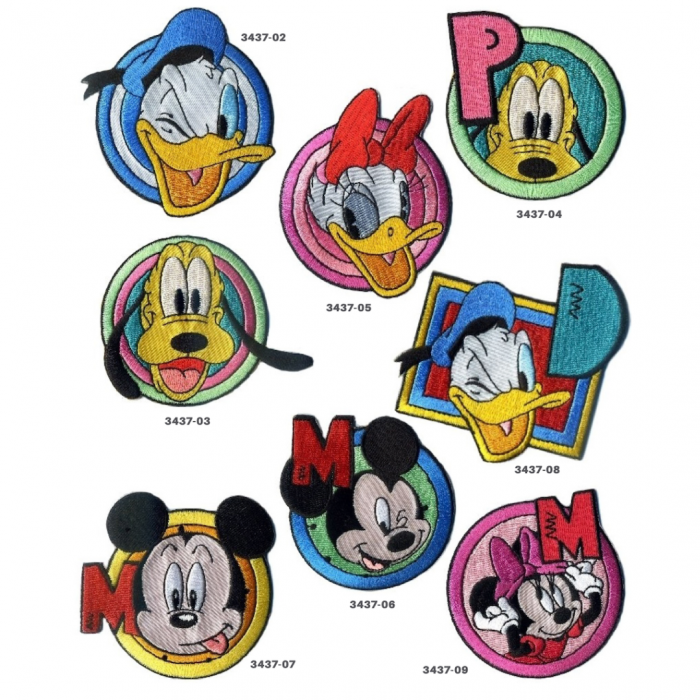 Set Applicazioni Thermoadesive MICKEY - FRIENDS 3437