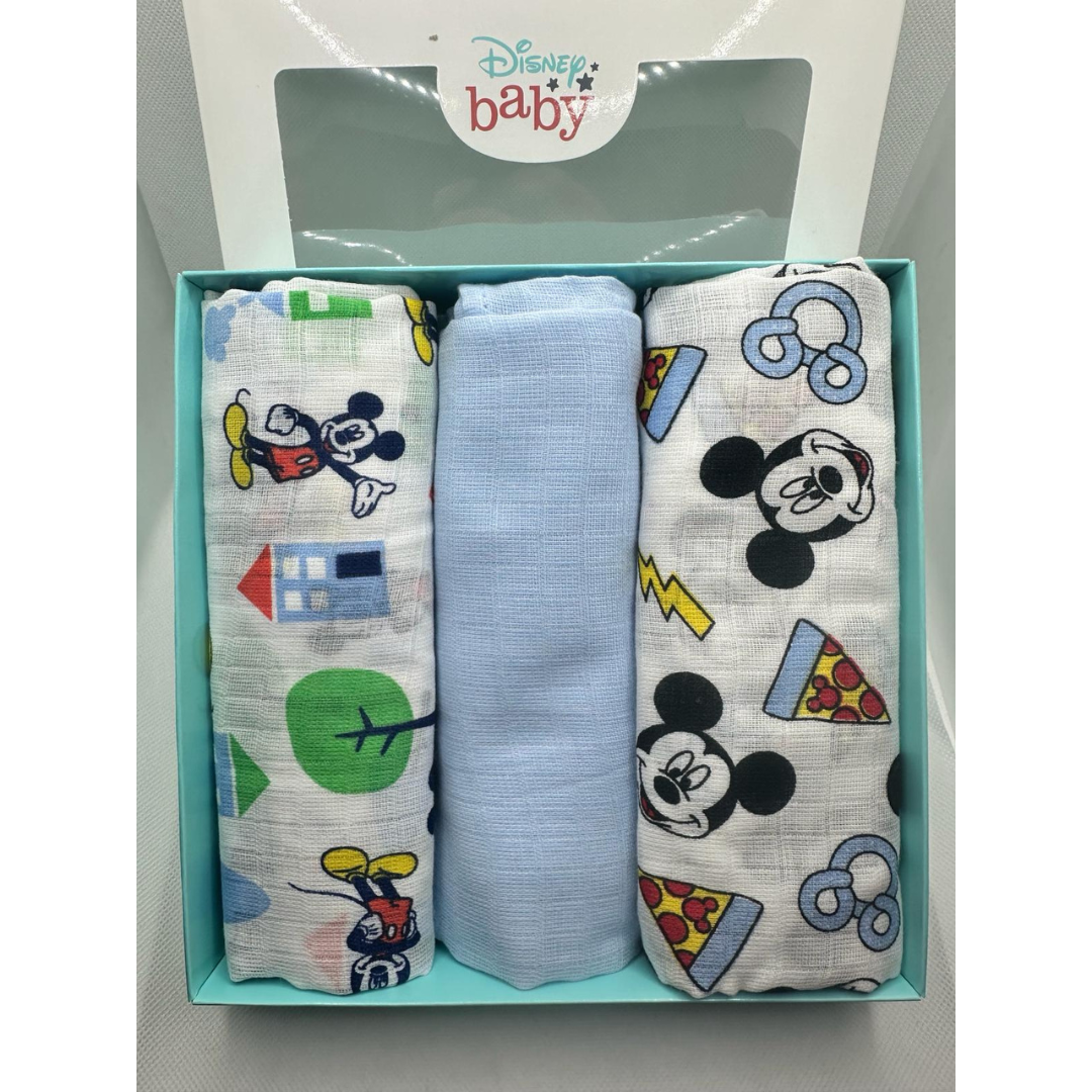 Set 3 Teli muslin DISNEY