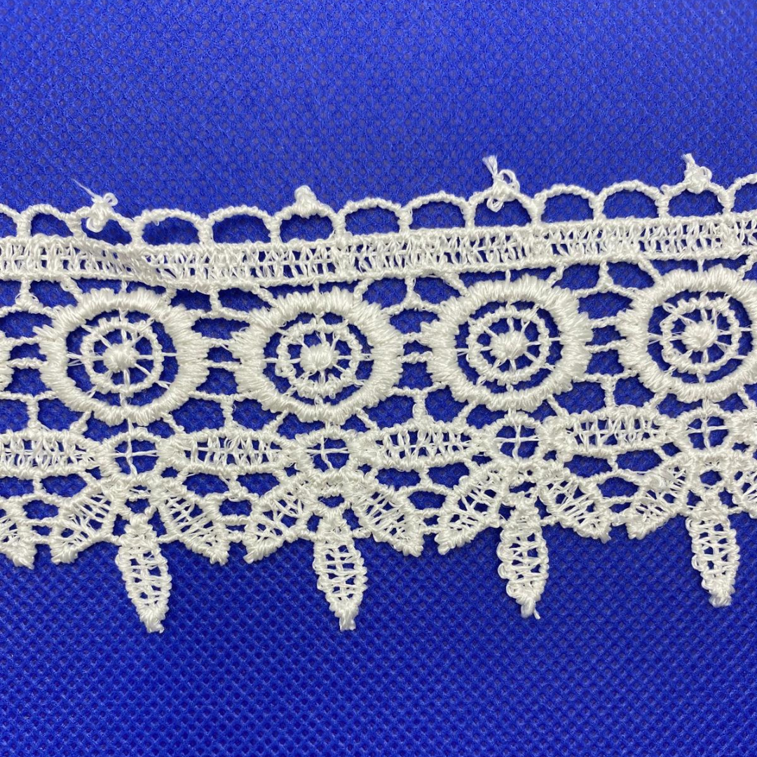 Pizzo Macrame (H. 6cm.) ECRU