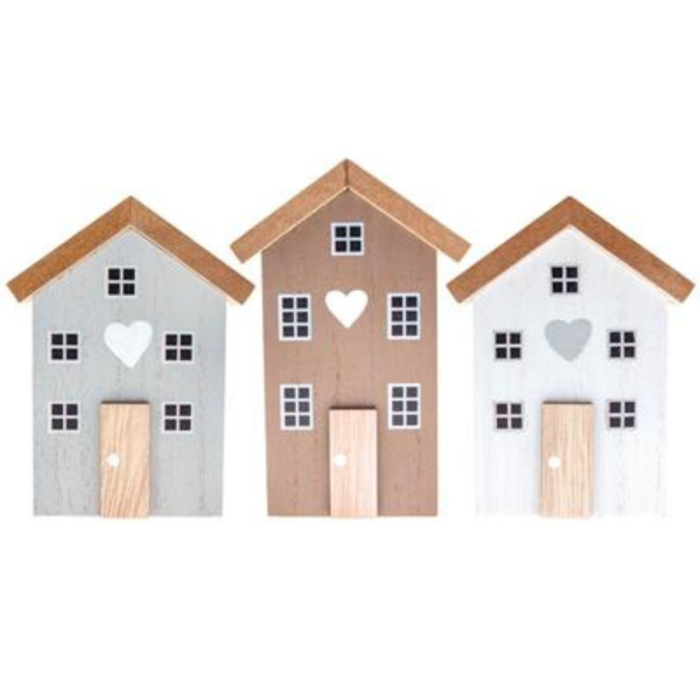 Set Case in legno x3