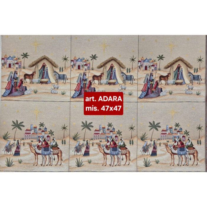 Gobelin Natalizio (Set Cuscini 100x140 cm.)