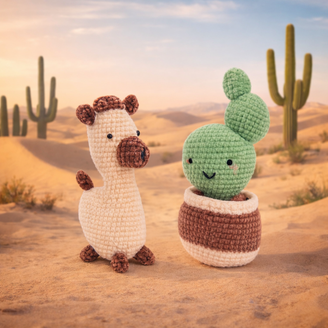 Kit Uncinetto Amigrumi “DESERT” - immagine 2
