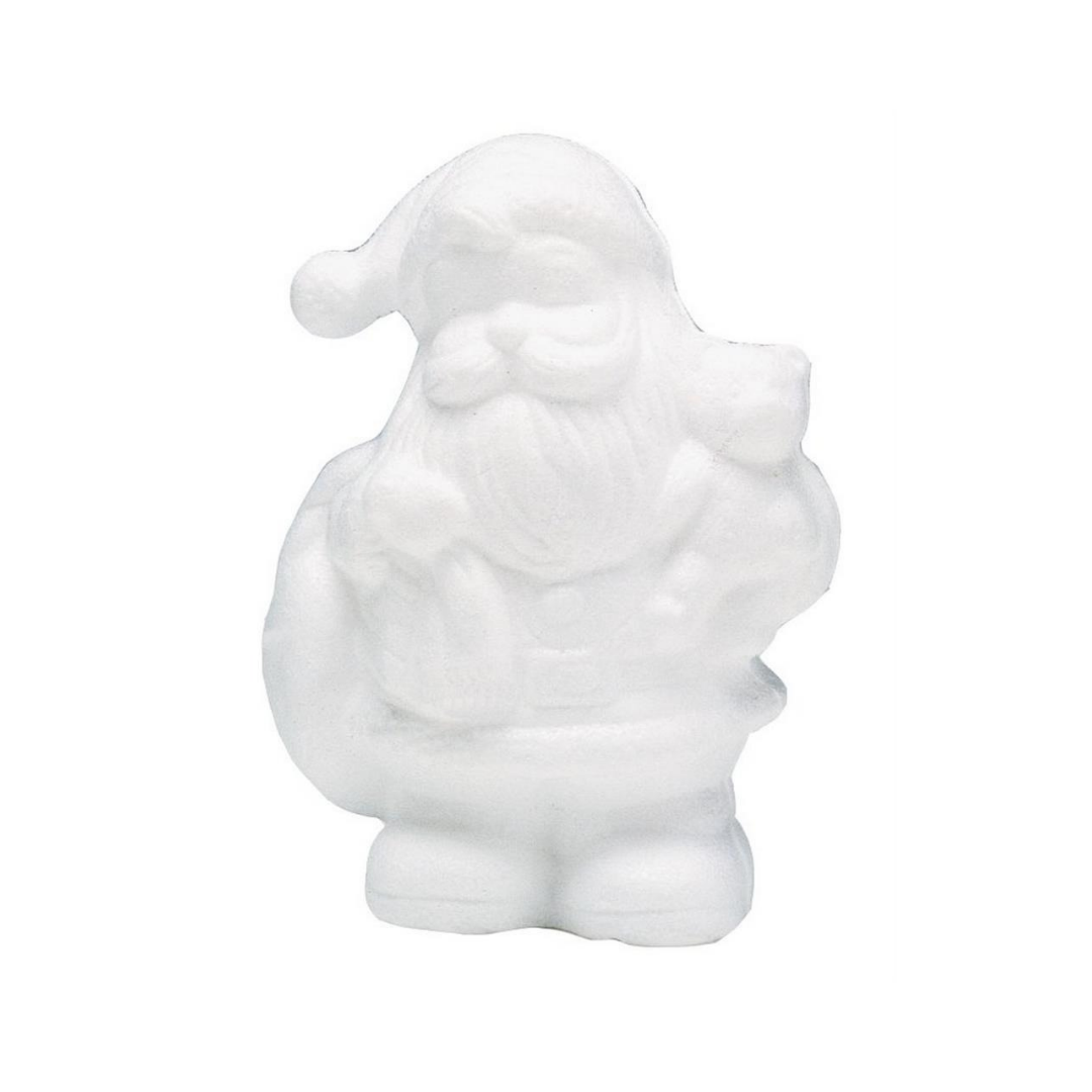Babbo Natale Di Polistirolo (13x10xh17,5cm)