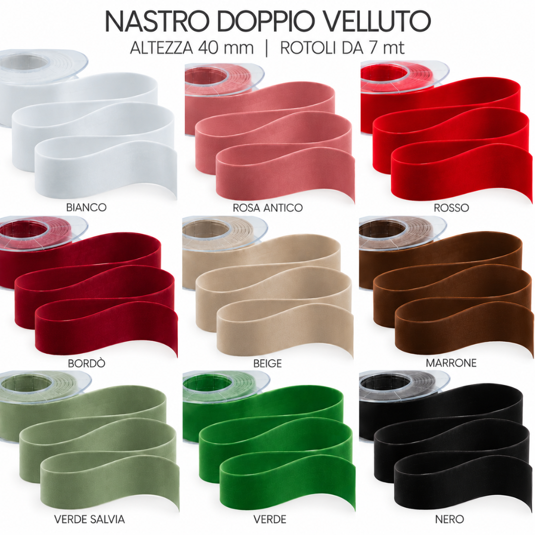 Nastro Doppio Velluto (40 mm.)